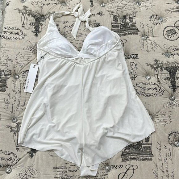 Magicsuit Theresa Plunge One-Piece Romper - Picture 8 of 10